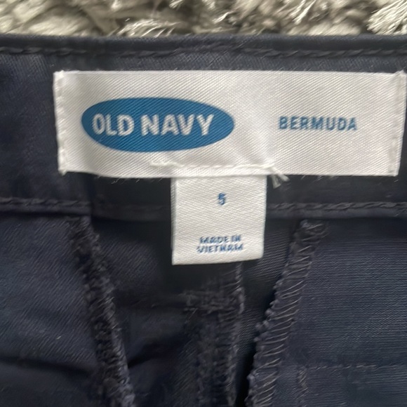 Kids Navy blue school uniform shorts - UNISEX - Picture 3 of 6